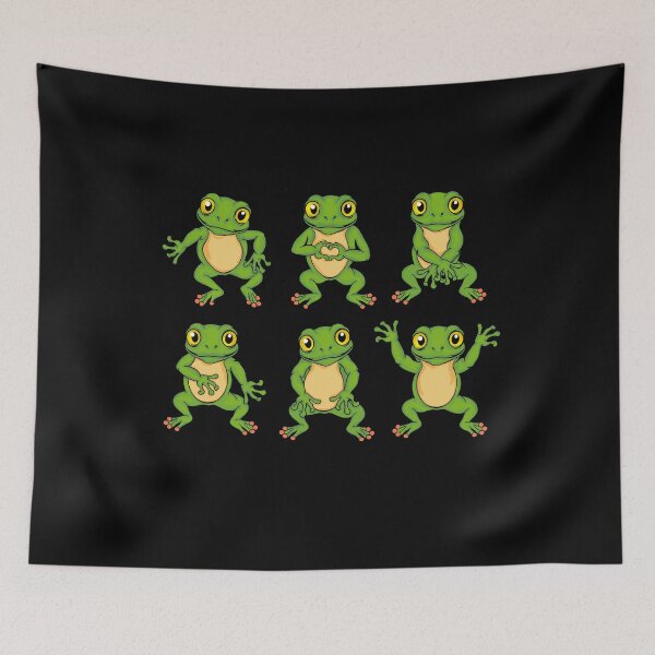 Item preview, Frog Lover Kids Cute Dancing Frogs Gifts Frog designed and sold by DSWShirts.