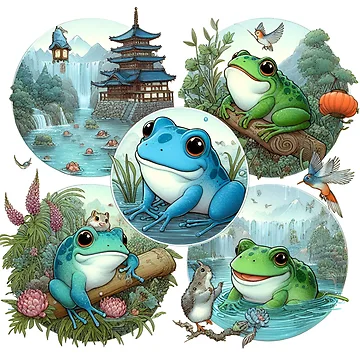 Artwork thumbnail, Frog by Azrora