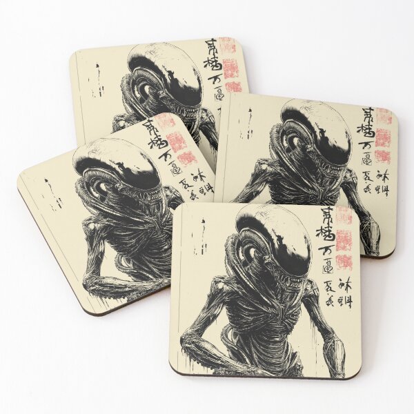 Item preview, Xenomorph Poster Design designed and sold by blackdogshop.