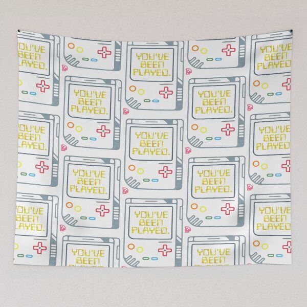 Item preview, You've Been Played Gamer Art  designed and sold by Kalli Taub Art.