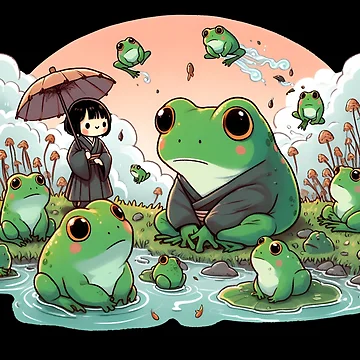 Artwork thumbnail, Frog by Azrora