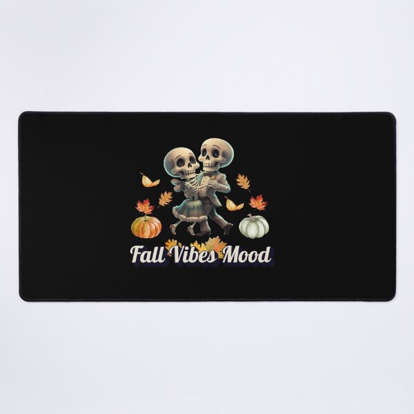 Item preview, I'm Just Waiting For Fall Vibes Mood, Fall Halloween Couples Friends Skeleton Design designed and sold by Raise2Shine.