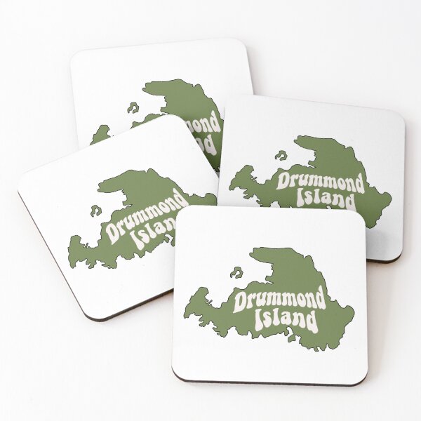Item preview, Drummond Island Sticker designed and sold by j.xllys.
