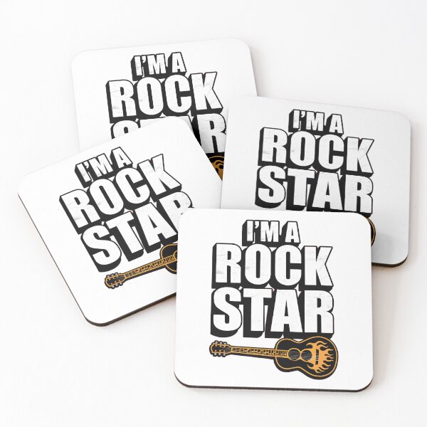 Item preview, I'm a Rock Star: Bold Rock & Roll T-Shirt designed and sold by chadamax.