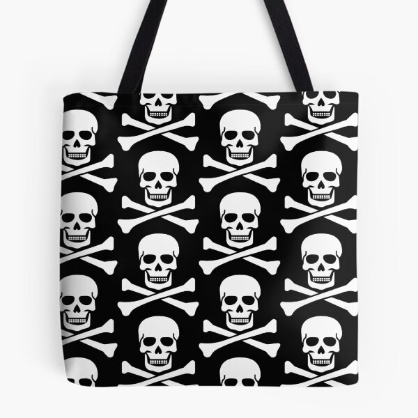 Item preview, Skull and Crossbone in White designed and sold by FluffyFlonk.