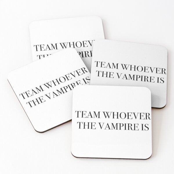 Item preview, team whoever the vampire is bookish booktok designed and sold by moremattie.