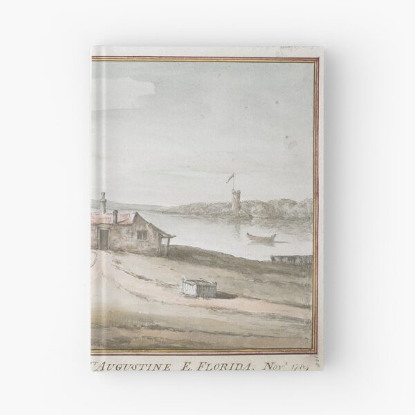 Item preview, 1764 Vintage watercolor of St. Augustine, Florida  designed and sold by Jeditwins.