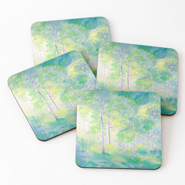 Item preview, Bosque de abedules designed and sold by Anne Dallman.