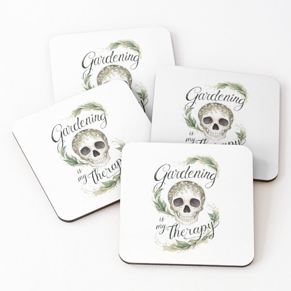 Item preview, 'Gardening is My Therapy' Gardening Design - Gift Idea designed and sold by RootedAvenueCo.