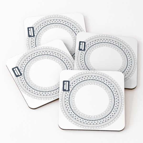 Item preview, ABLAQ Tribal Pattern 02 - Blue designed and sold by ABLAQ.
