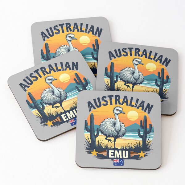 Item preview, Australian Emu designed and sold by GoPublicTeam.
