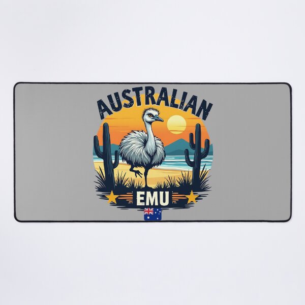 Item preview, Australian Emu designed and sold by GoPublicTeam.