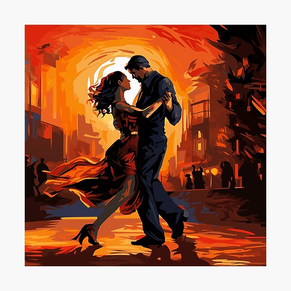 Item preview, Couple dancing tango designed and sold by Rtymer.