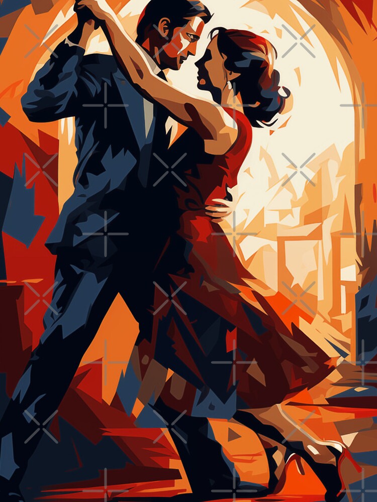 Thumbnail 4 of 4, iPhone Case, Couple dancing tango designed and sold by Rtymer.