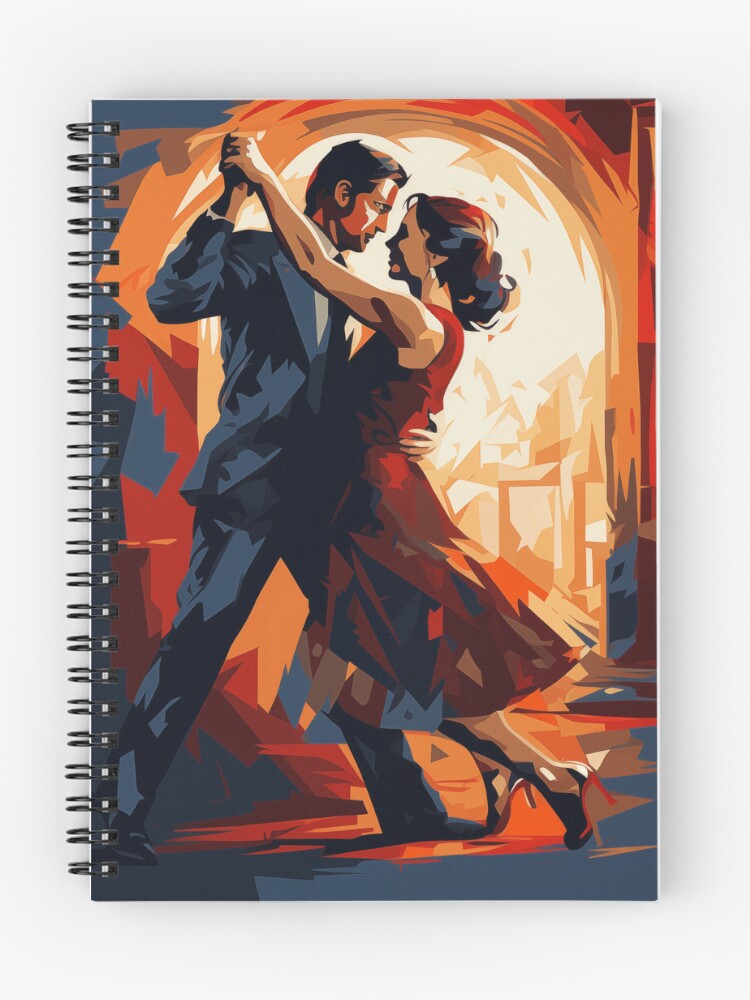 Thumbnail 1 of 3, Journal, Couple dancing tango designed and sold by Rtymer.