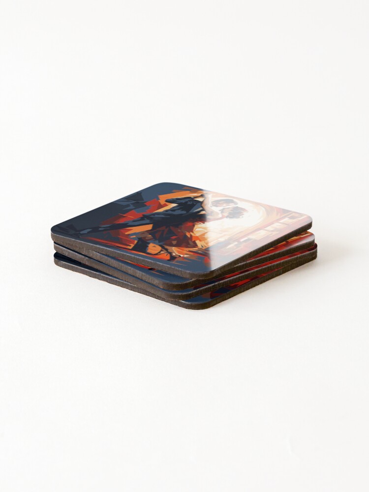 Thumbnail 4 of 5, Coasters (Set of 4), Couple dancing tango designed and sold by Rtymer.