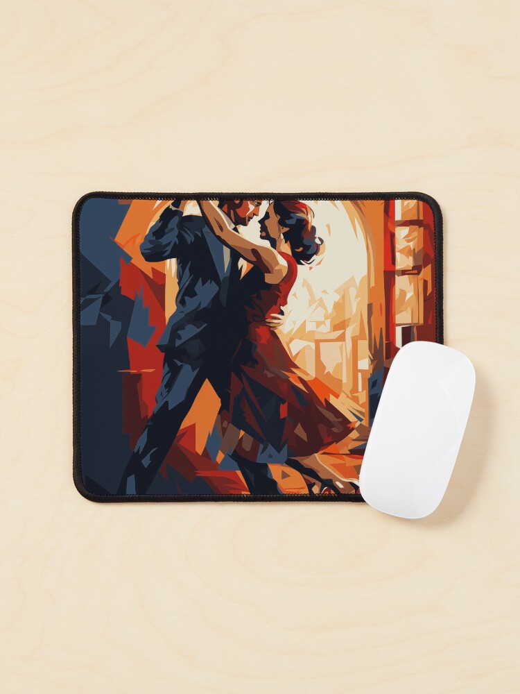 Thumbnail 1 of 5, Mouse Pad, Couple dancing tango designed and sold by Rtymer.