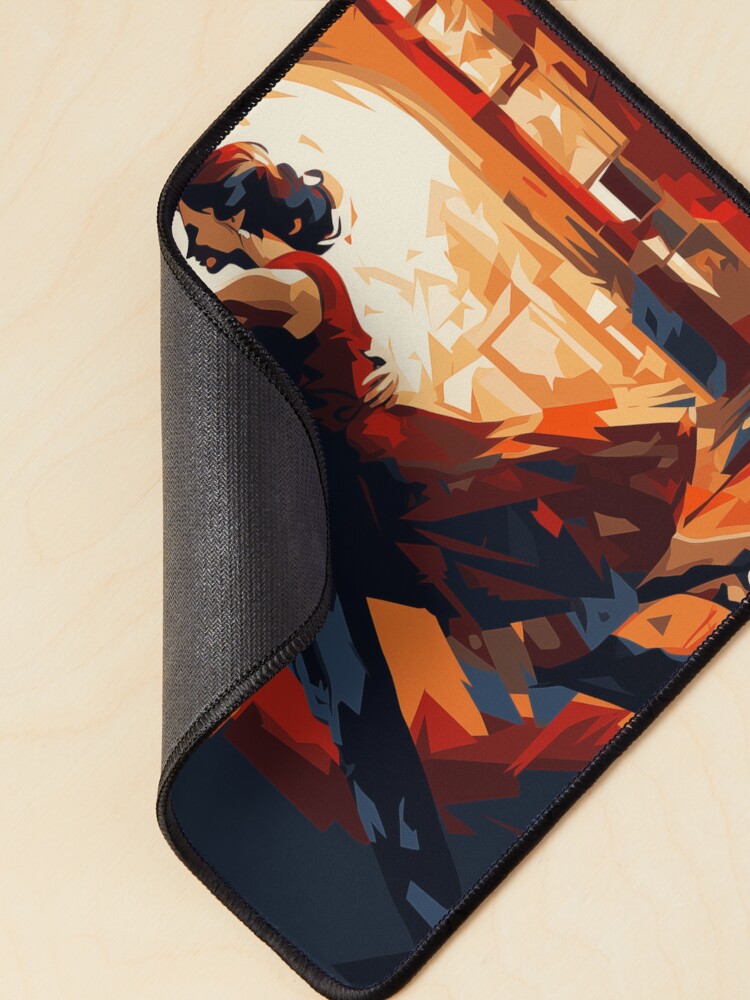 Thumbnail 2 of 5, Mouse Pad, Couple dancing tango designed and sold by Rtymer.