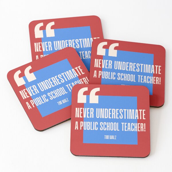 Item preview, Never Underestimate a Public School Teacher designed and sold by Caring Hearts.