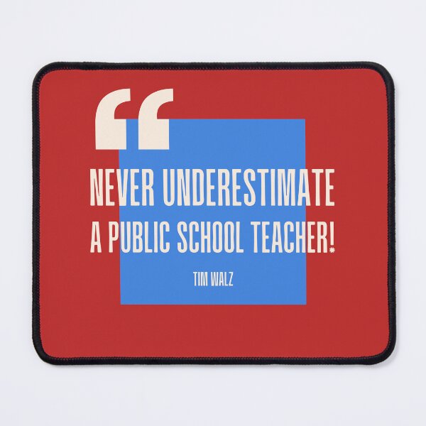 Item preview, Never Underestimate a Public School Teacher designed and sold by Caring Hearts.