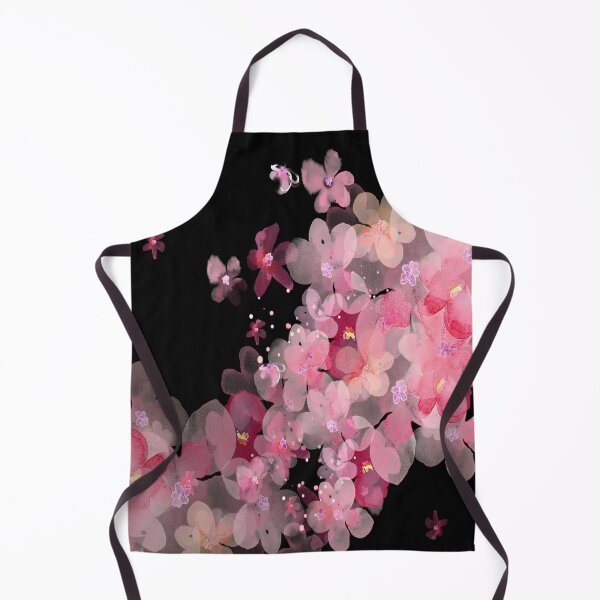 Item preview, Flores rosadas transparentes flotan en la noche oscura designed and sold by AnnabellaRh.