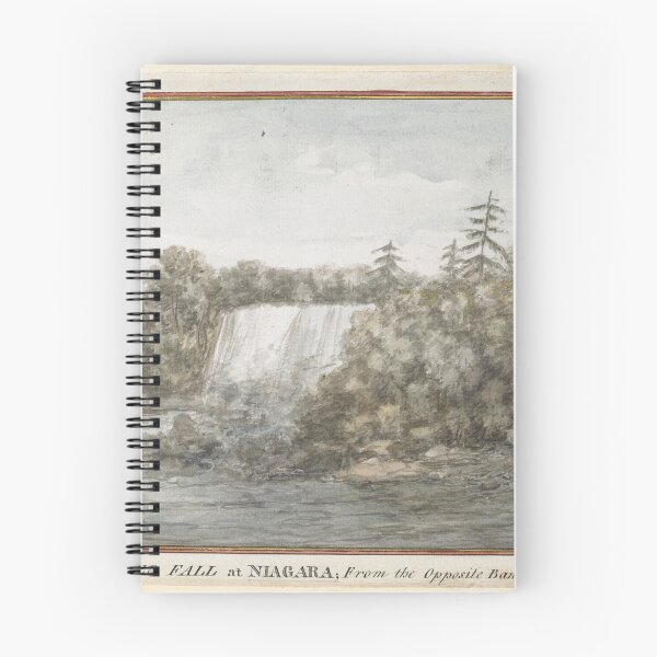 Item preview, Vintage watercolor of "VIEW of the LESSER FALL at NIAGARA " 1765 designed and sold by Jeditwins.