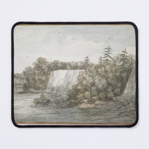 Item preview, Vintage watercolor of "VIEW of the LESSER FALL at NIAGARA " 1765 designed and sold by Jeditwins.