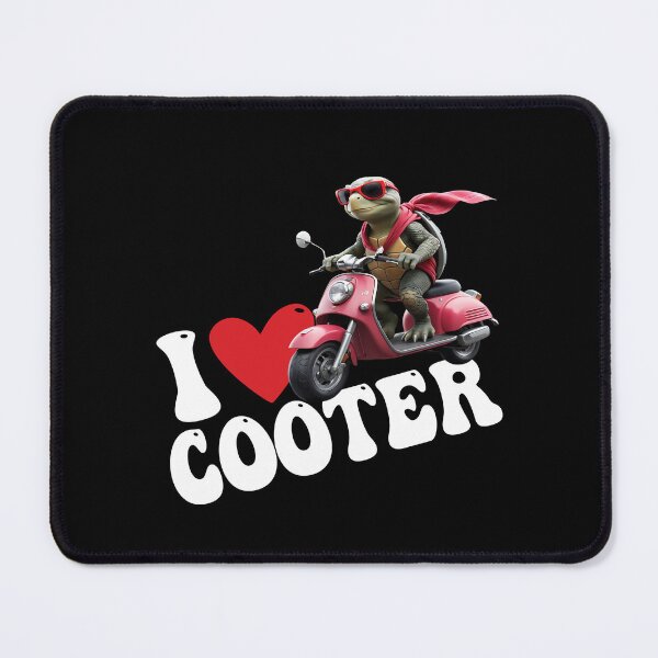 Item preview, I Love Cooter, I Heart turtle, Scooter Lovers designed and sold by ArtByKatti.