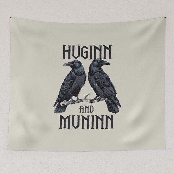 Item preview, Huginn and Muninn designed and sold by Odd World.
