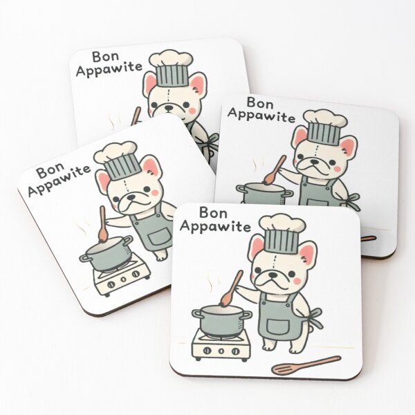 Item preview, Bon Appawtite: French Bulldog Chef" designed and sold by yuxin2009.