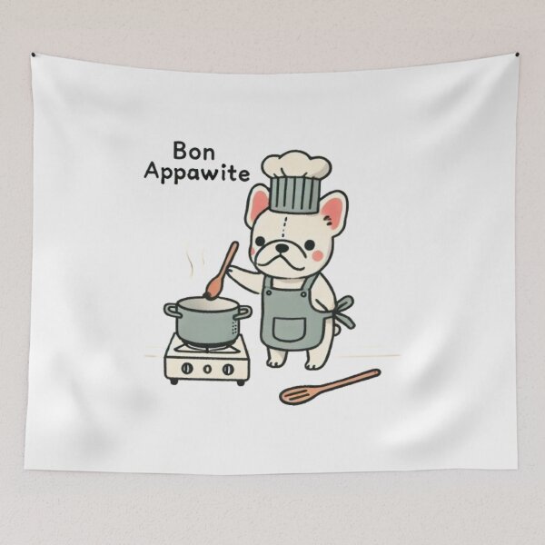 Item preview, Bon Appawtite: French Bulldog Chef" designed and sold by yuxin2009.