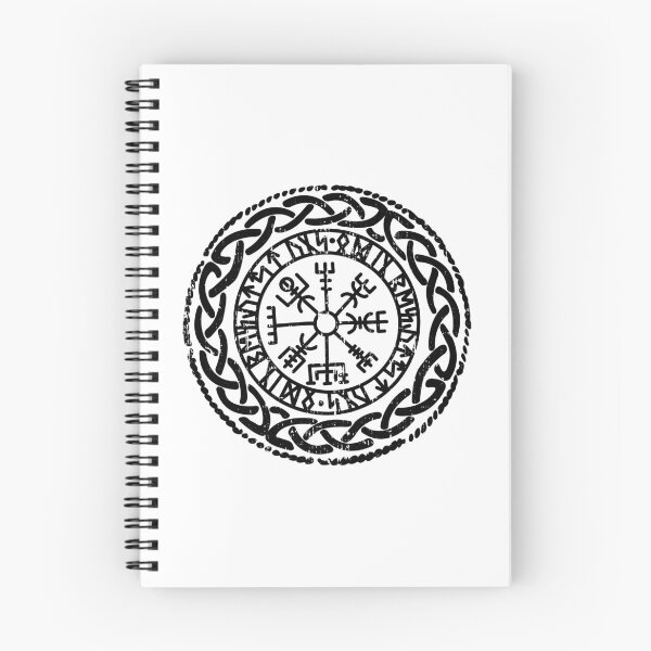 Item preview, Viking Compass with Runes and Nordic Elements - Norse Mythology Design designed and sold by TurtleDojo.