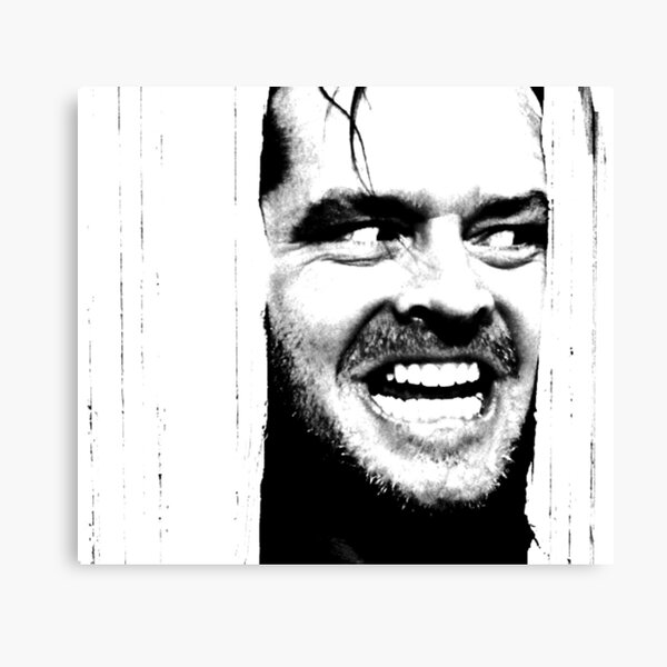 Here’s Johnny! The Shining Canvas Print