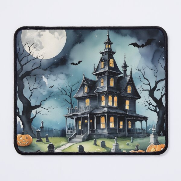 Item preview, Haunted Mansion Halloween Scene designed and sold by GracePaigePlaza.
