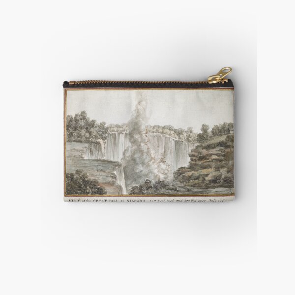 Item preview, Vintage watercolor of "VIEW of the GREAT FALL at NIAGARA " 1765 designed and sold by Jeditwins.