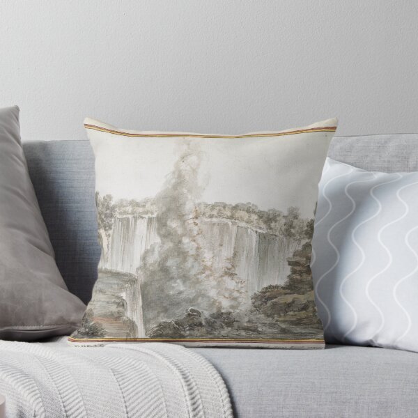 Item preview, Vintage watercolor of "VIEW of the GREAT FALL at NIAGARA " 1765 designed and sold by Jeditwins.
