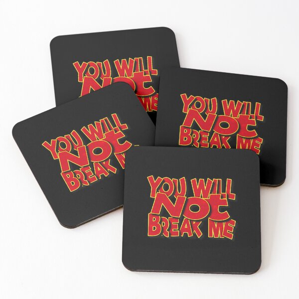 Item preview, You Will Not Break Me designed and sold by FYS-Arte-Style.