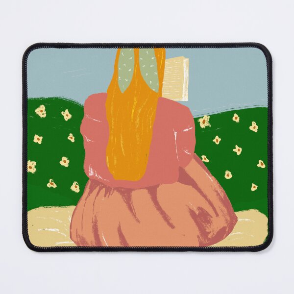 Item preview, Girl reading a book designed and sold by ArndtDesign.