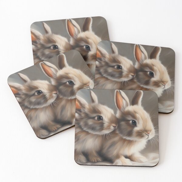 Aperçu de l'œuvre Les lapins aiment aussi créée et vendue par CalmnessbyChoice.