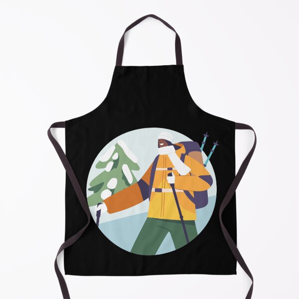 Item preview, Hiking With Trekking Poles designed and sold by Ink-Fusions.