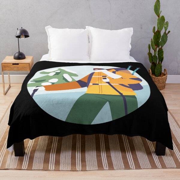 Item preview, Hiking With Trekking Poles designed and sold by Ink-Fusions.