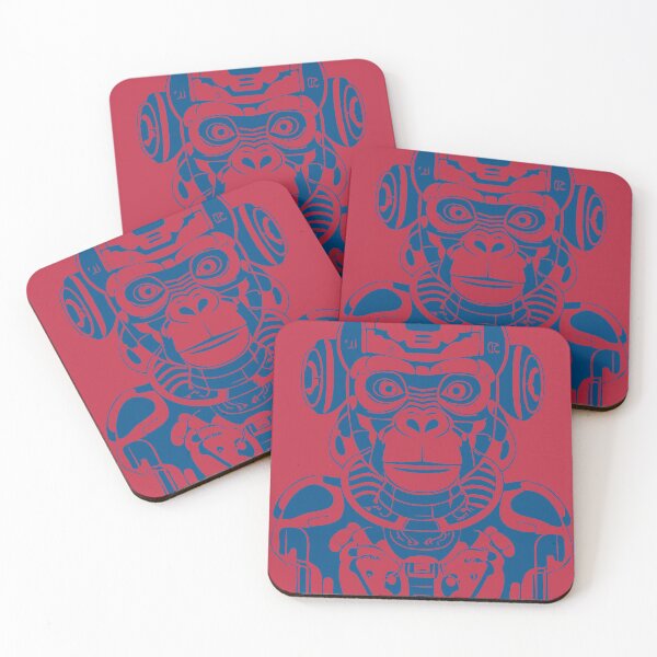 Item preview, Cyber Space Monkey [RED] designed and sold by TOYFACE.