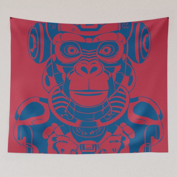 Item preview, Cyber Space Monkey [RED] designed and sold by TOYFACE.