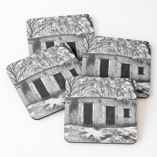 Item preview, Beaufort South Carolina Fort Fremont Black And White designed and sold by LisaWootenPhoto.