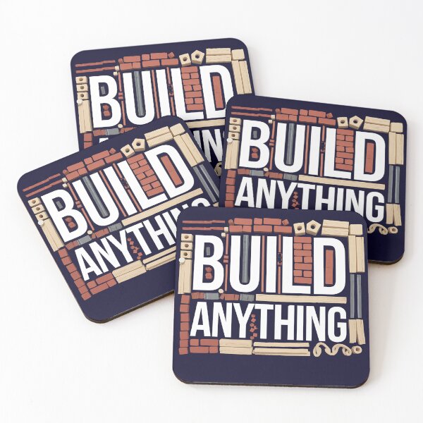Item preview, Build Anything - Creation Records Bold Design designed and sold by FocusedPatterns.