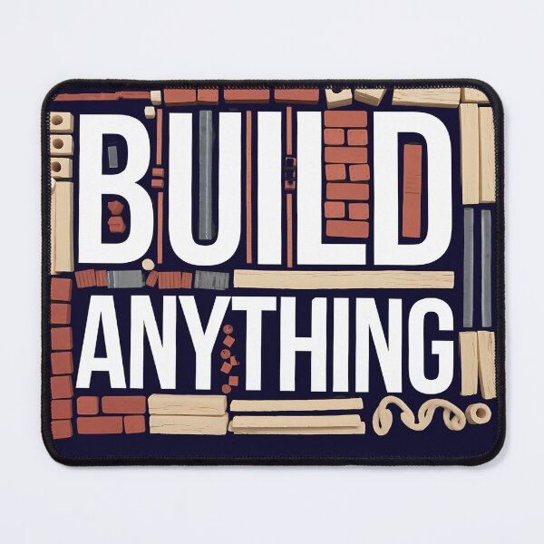 Item preview, Build Anything - Creation Records Bold Design designed and sold by FocusedPatterns.