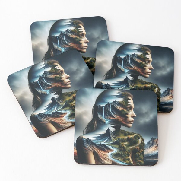 Item preview, Abstract 9,Woman and Landscape, designed and sold by HerbertFlenner.