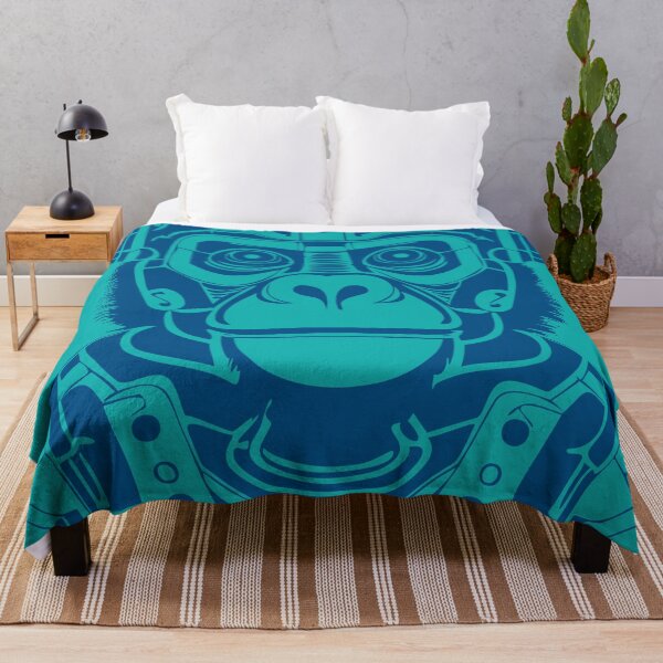 Item preview, Cyber Space Monkey [BLUE] designed and sold by TOYFACE.