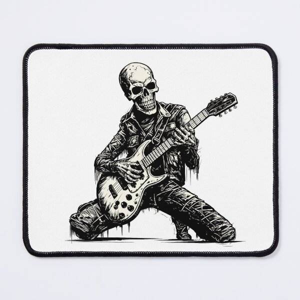 Item preview, Rocking Skeleton Playing Electric Guitar designed and sold by TurtleDojo.