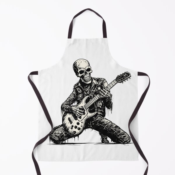 Item preview, Rocking Skeleton Playing Electric Guitar designed and sold by TurtleDojo.